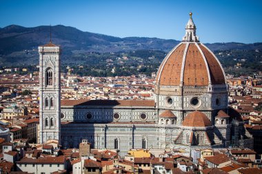 Florence Panorama in Tuscany, Italy clipart