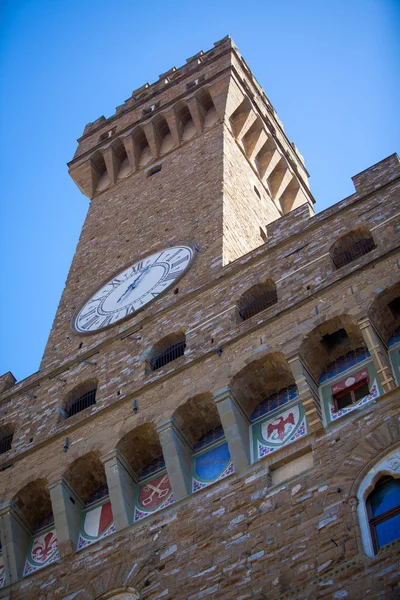 Palazzo Vecchio in Florencja, Włochy — Zdjęcie stockowe