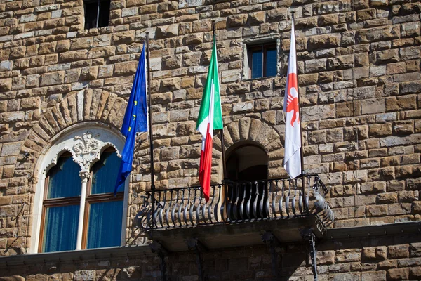 Palazzo Vecchio em Florence, Italia — Fotografia de Stock