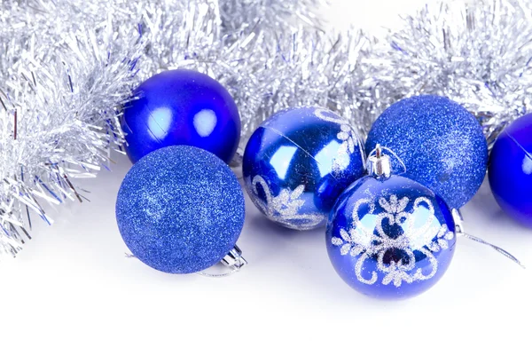 Bolas de Natal fundo — Fotografia de Stock