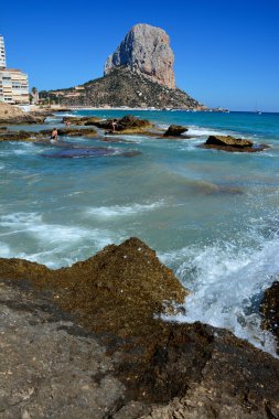 Benissa İspanya kıyılarında.