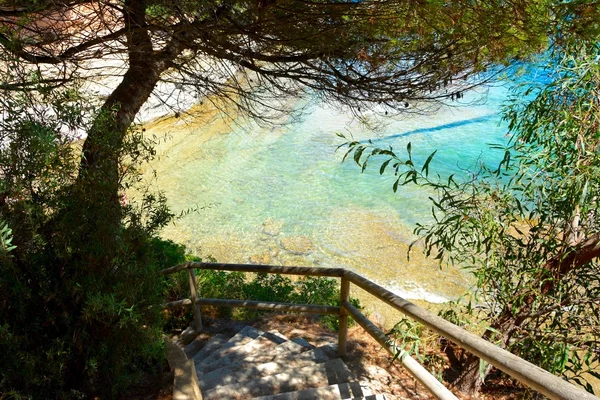 Spain coast in Benissa. — Stock Photo, Image