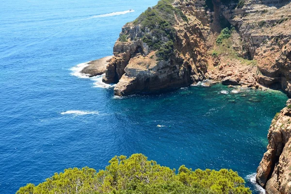 Costa de España en Benissa . Imagen De Stock