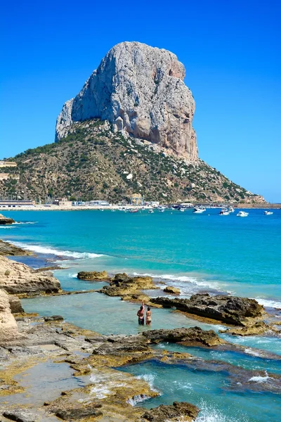 Costa de España en Benissa . Fotos De Stock Sin Royalties Gratis