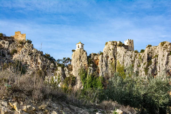 Guadalest Very Pretty Town — Stock Photo, Image