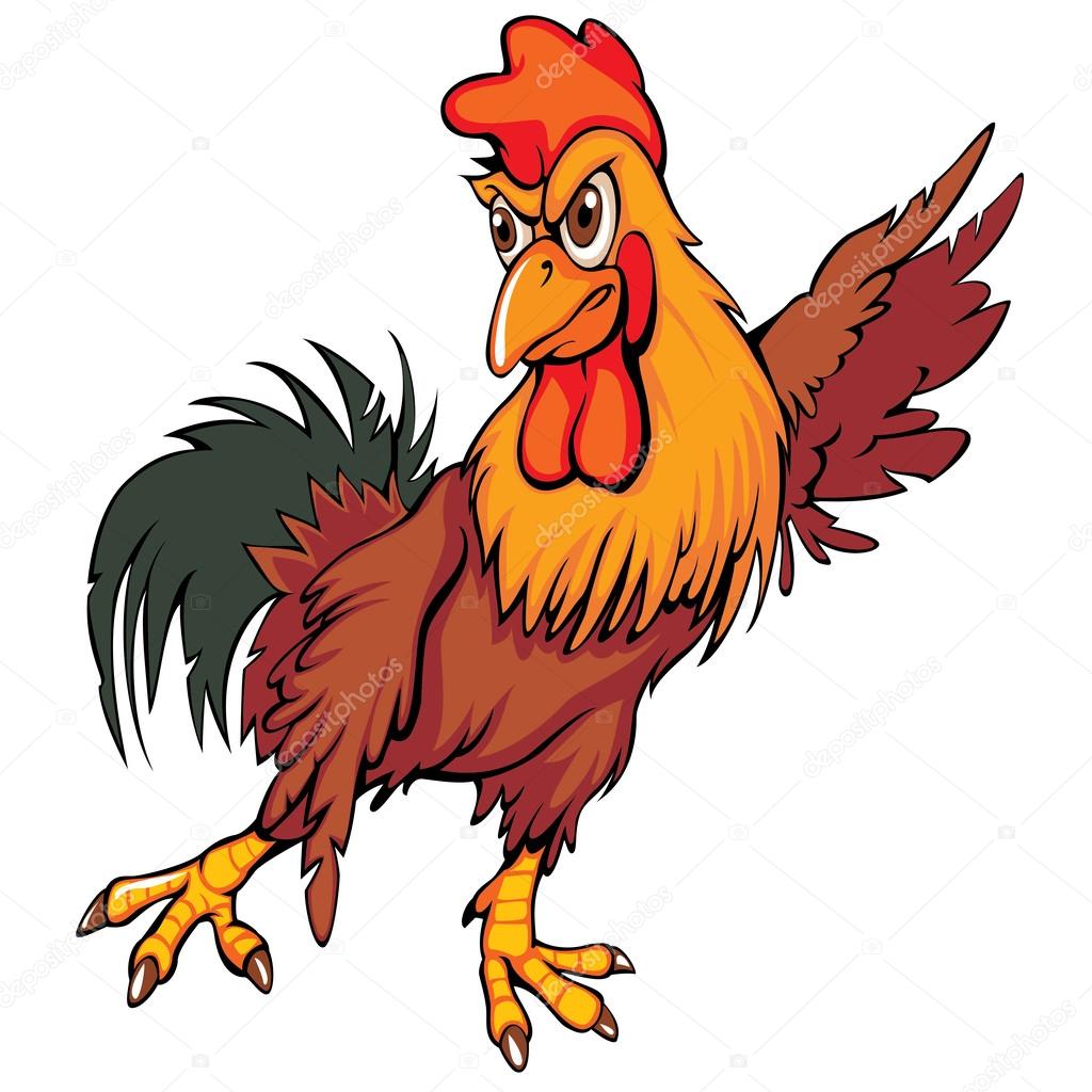 Rooster dance Stock Vector Image by ©codrutcros 61355989