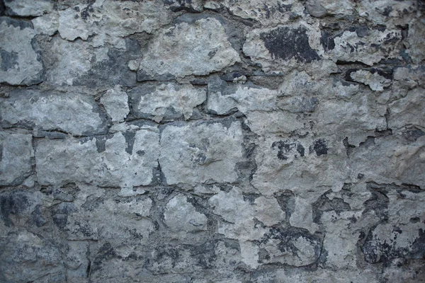 Textura Muro Piedra Antiguo Castillo Piedra Pared Textura Fondo — Foto de Stock
