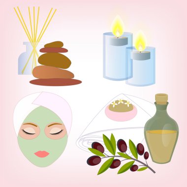 Güzellik salonları aksesuarları.