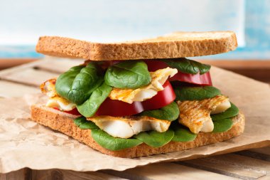 Kızarmış Balık sandviç