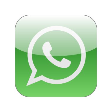 Yeşil telefon balonu simgesinin