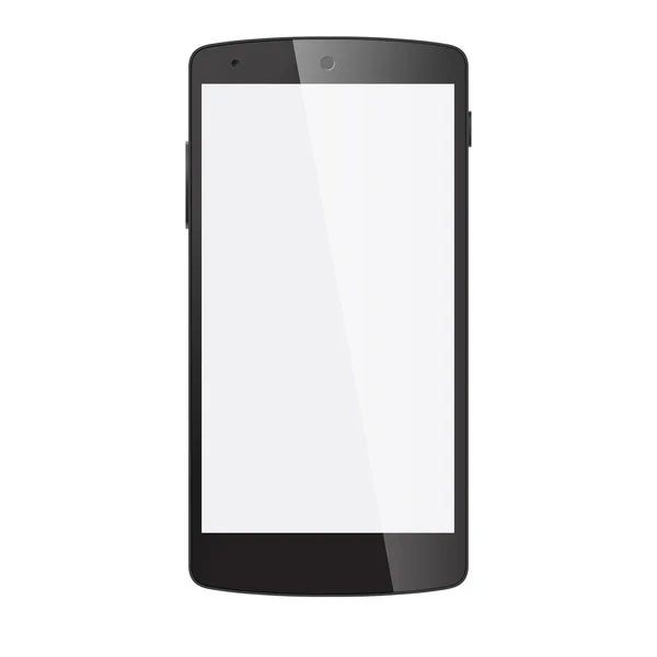 izole beyaz zemin üzerine siyah cep telefonu style