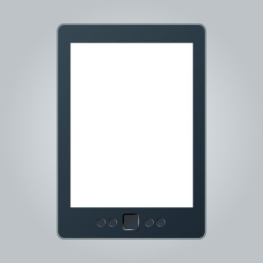 taşınabilir e-kitap okuyucu ile iki kırpma yolu kitap ve ekran. metin veya resim ekleyebilirsiniz.