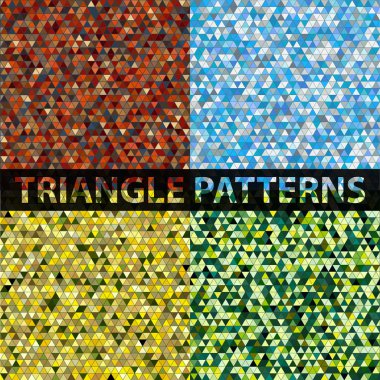 üçgen desen arka plan