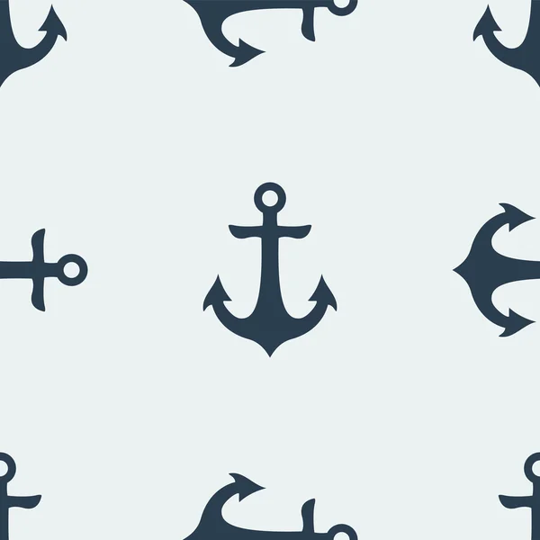 Nautical Anchor pattern — Stock Vector
