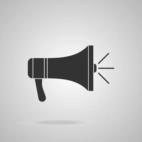 Web Megaphone icon. — 스톡 벡터