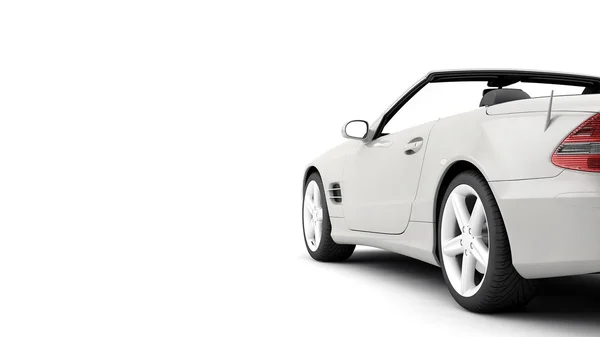 CG render genel lüks coupe araba