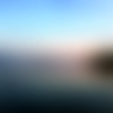 bulanık ufuk ışık