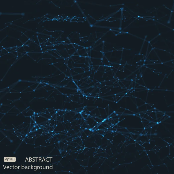 Fondo abstracto de malla poligonal — Archivo Imágenes Vectoriales