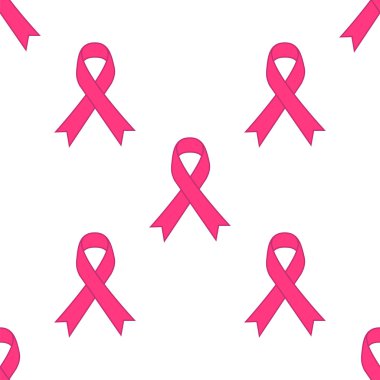 pembe kurdele üzerine beyaz izole