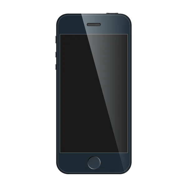 Black business phone — Stock Photo, Image