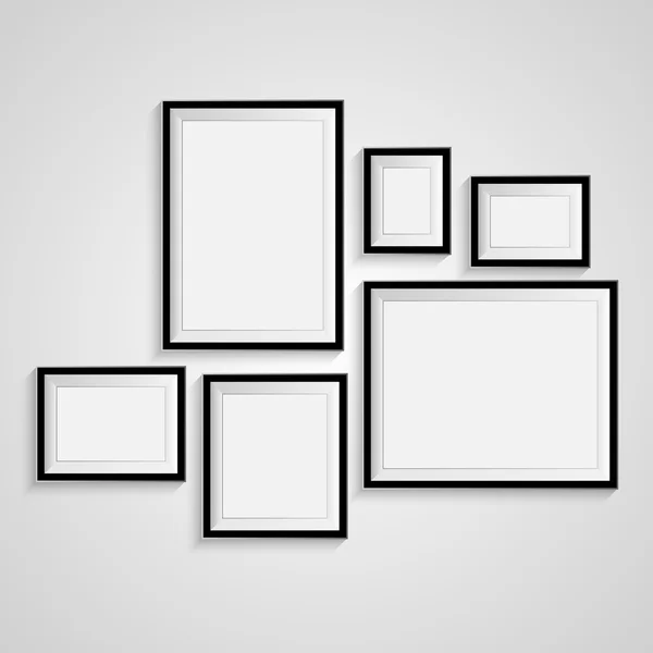 Blank frame on a white background. — Stock Photo, Image