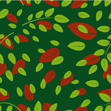 Kusursuz yaprak deseni