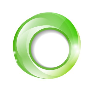 Soyut parlak kağıt çerçeve