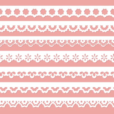 Pembe arka plan sorunsuz kağıt sınırlarında