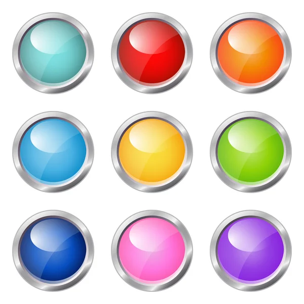 Buttons — Stock Vector