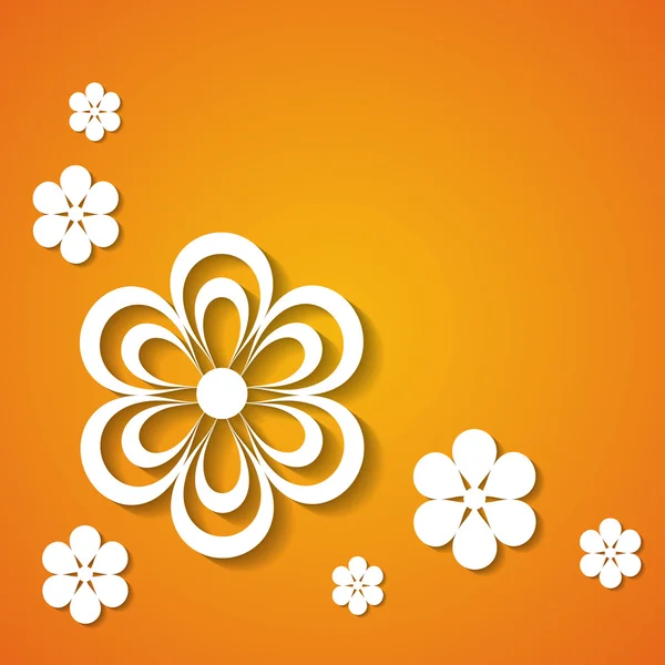 Fondo floral — Vector de stock