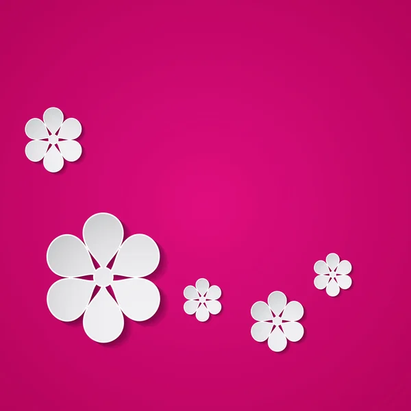 Fondo floral — Vector de stock