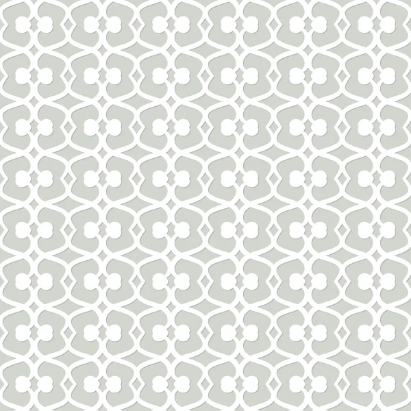 White seamless lacy pattern — Stock Vector