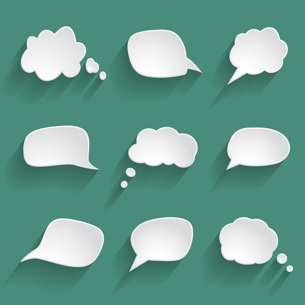 Speech bubbles