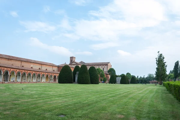 Certosa Ferrara, starożytny cmentarz miasta — Zdjęcie stockowe