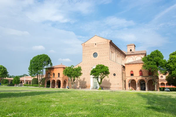 Certosa van ferrara, het oude kerkhof van de stad — Stockfoto