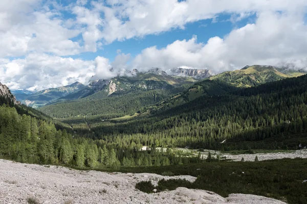 Beautiful view of italian dolomites — Stock Photo, Image