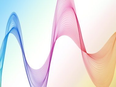 Büyük renkli dalgalar