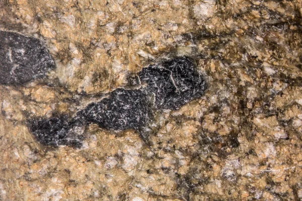 Roca Serpentina Volcánica Las Montañas Mineras Bajo Una Lupa — Foto de Stock