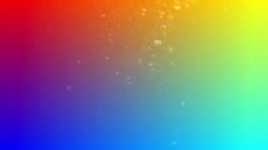 Renkli, güzel desenler ritmik ve titreşimli hareket eder.