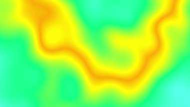Renkli, güzel desenler ritmik ve titreşimli hareket eder.