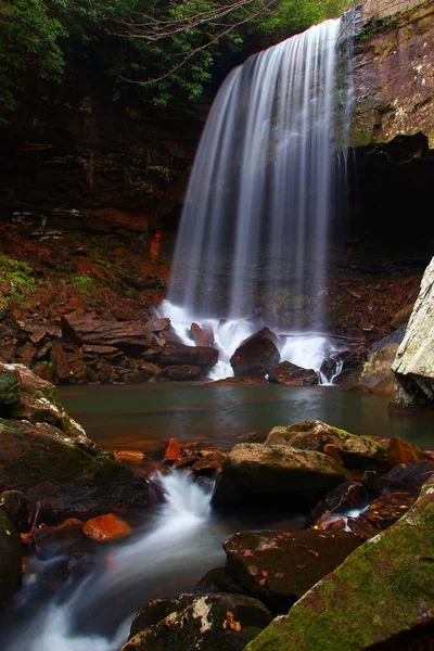 Sutter Falls Parque Estadual South Cumberland Tennessee — Fotografia de Stock