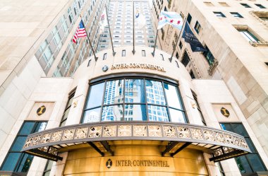 InterContinental Chicago Magnificent Mile cephe.