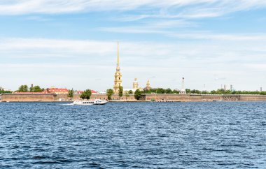 Peter ve Paul kalesinin manzarası.