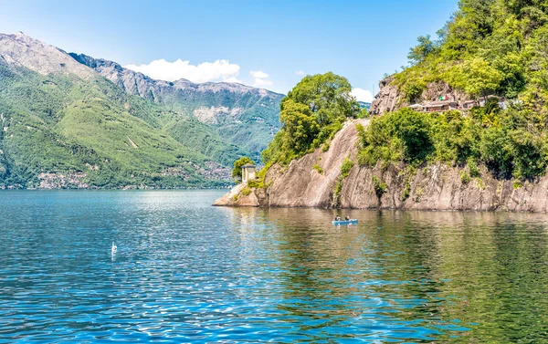Paisaje del Lago Mayor, Italia — Foto de Stock