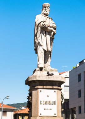 İtalyan kahraman Giuseppe Garibaldi anıt.