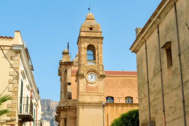 Saint Maria Santissima delle Grazie Kilisesi Terrasini, Palermo, Sicilya, İtalya