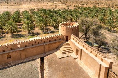 Bahla 'daki Jabreen Kalesi' nin Terası, Umman Sultanı..