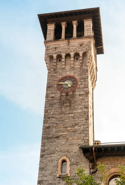 Tower Town Hall Bellinzona Ticino Schweiz — Stockfoto