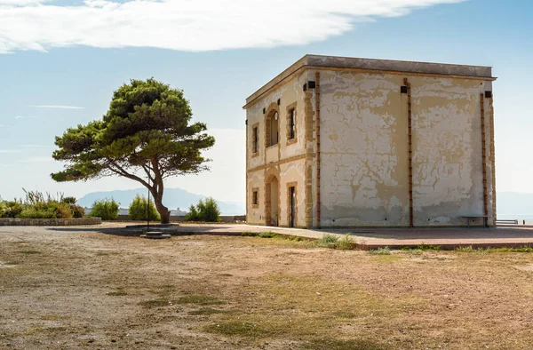 Tower Alba Eller Tower Cala Rossa Ett Försvarstorn Vid Medelhavets — Stockfoto