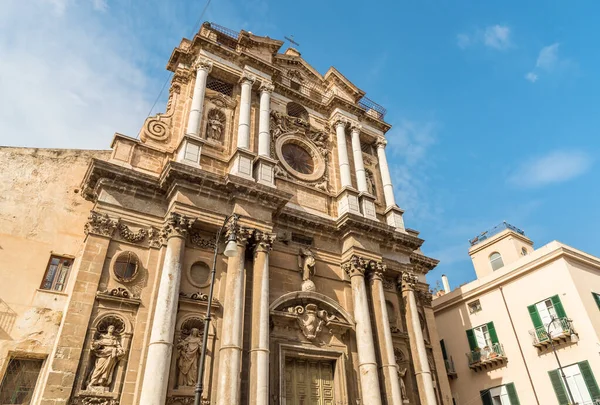 Iglesia Parroquial Santa Maria Della Pieta Palermo Sicilia Italia — Foto de Stock